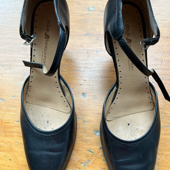 Classic rock port high heel shoes - Picture 3 of 4